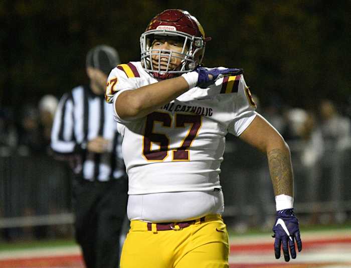 a Central Catholic West Linn 6A Oregon football semifinal November 17 2023 Taylor Balkom 36